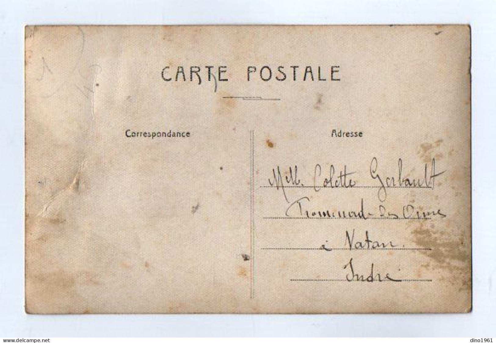 CPA 3421 - MILITARIA - Carte Photo Militaire - Un Groupe De Divers Officiers & Ume Femme Pour VATAN ( Indre ) - Personen