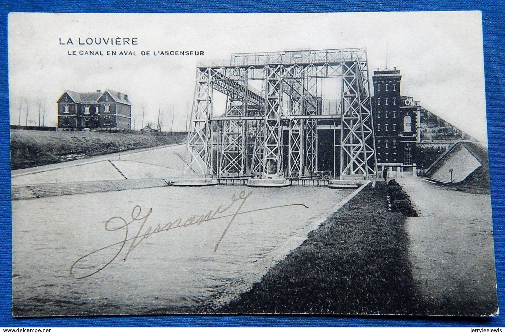 LA LOUVIERE  -   Le Canal En Aval De L'ascenseur - La Louvière