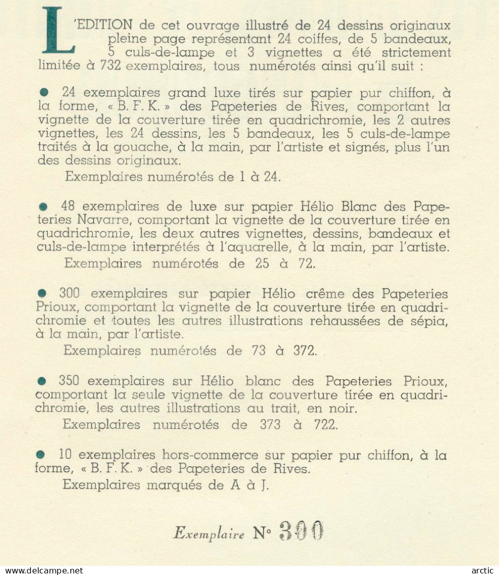 COIFFIS D'AUNIS, De SAINTONGE, Et D'ANGOUMOIS  De Daniel HERVE , 24 Pl&nches Originales Max CHAILLOU N° 300/372 - Poitou-Charentes