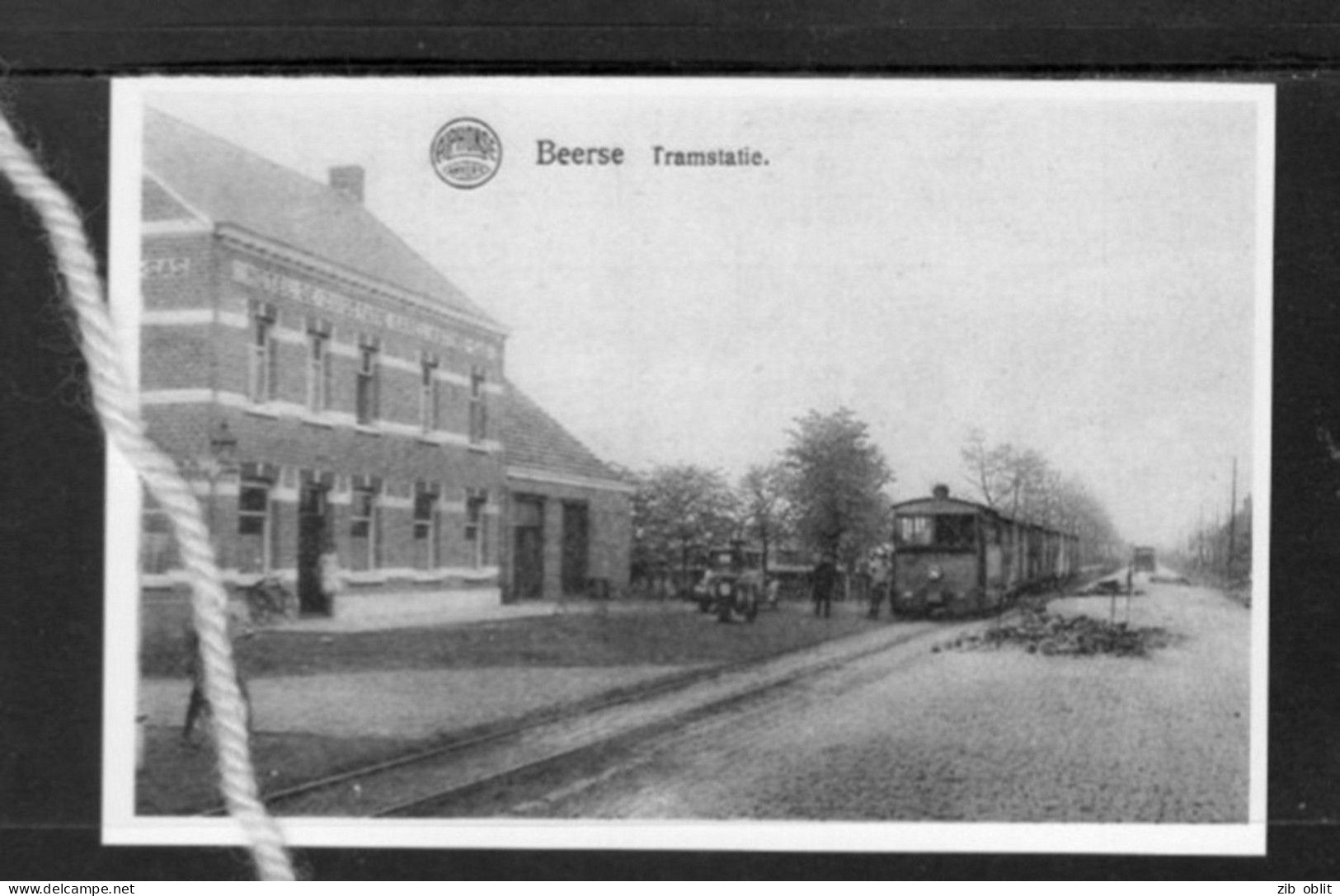 PHOTO  BEERSE ANTWERPEN   TRAM STATIE Repro - Beerse