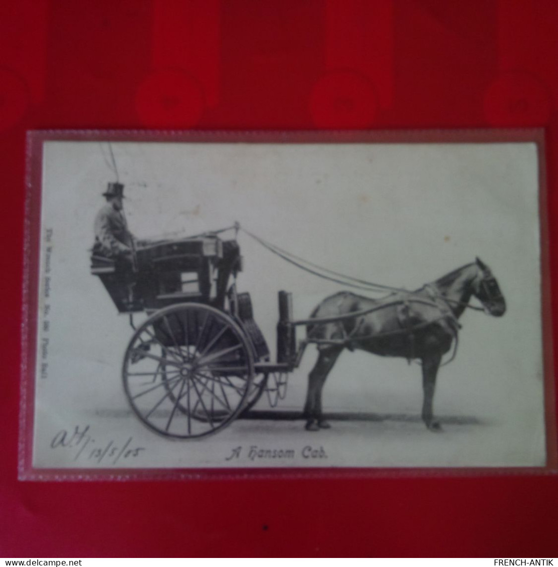 A HANSOM CAB - Other & Unclassified