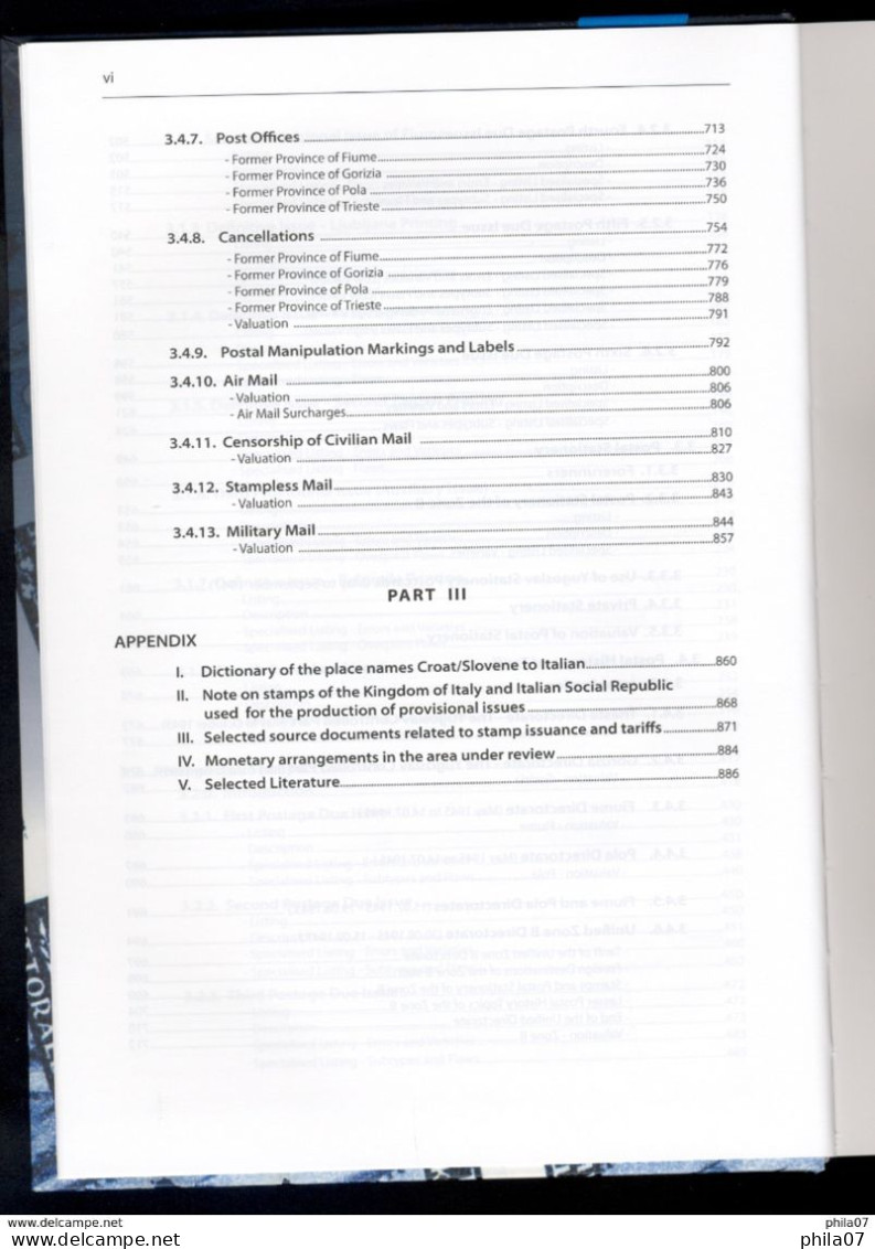D. Novakovic: Stamps And Postal History Of Trieste, Pola, Fiume, Istria And Slovene Littoral Under Yugoslav Military Adm - Andere & Zonder Classificatie