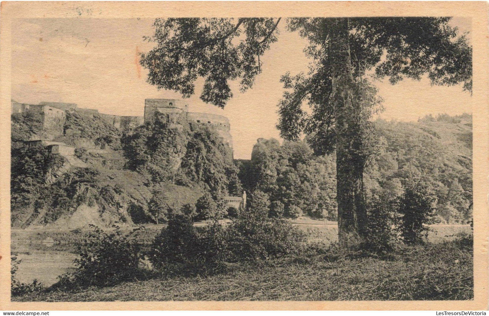 BELGIQUE - Bouillon - Le Château Fort Et Le Tunnel - Carte Postale Ancienne - Neufchâteau