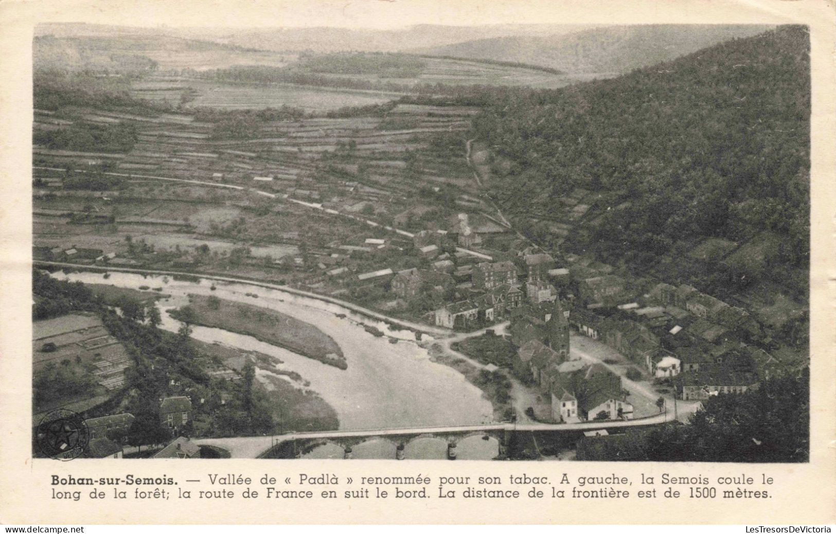 BELGIQUE - Bohan Sur Semois - Vallée De Padlà Renommée Pour Son Tabac - Carte Postale Ancienne - Dinant