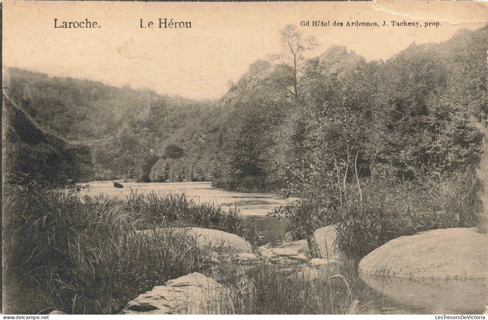 BELGIQUE - Laroche - Le Hérou - Fôret - Carte Postale Ancienne - La-Roche-en-Ardenne