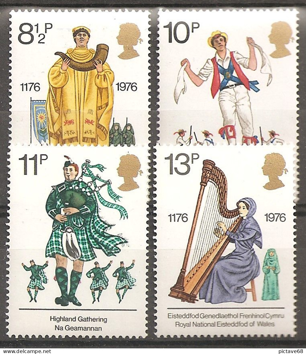 GRANDE BRETAGNE / N° 799 à 802 NEUFS * * - Unused Stamps