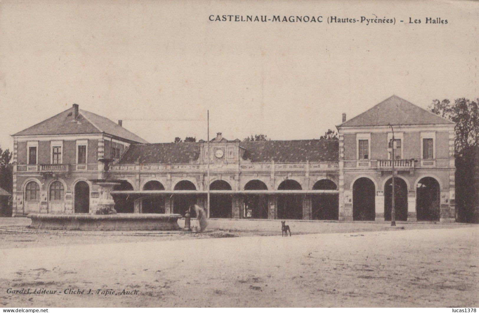 65 / CASTELNAU MAGNOAC / LES HALLES - Castelnau Magnoac