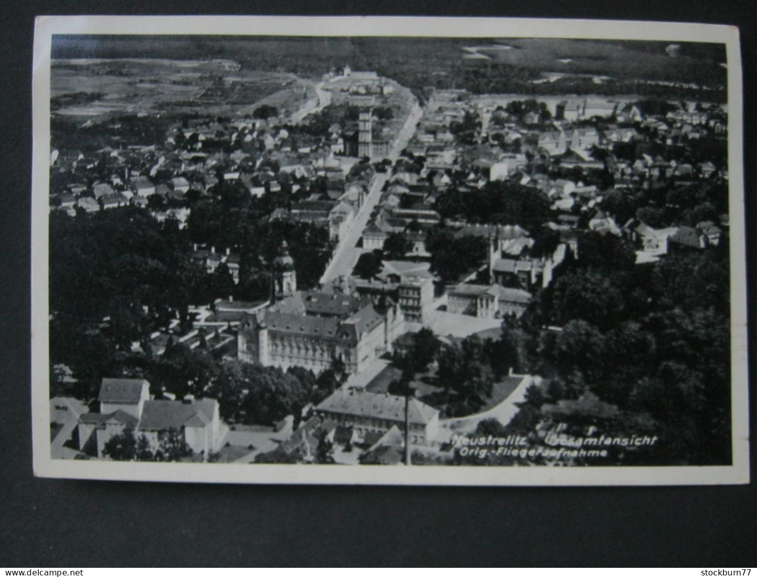 Neustrelitz,  Luftbild ,  Seltene  Karte Um 1936 - Neustrelitz