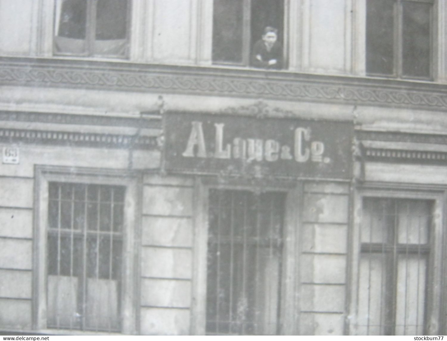 Berlin ,  Reinickendorf, Fotokarte  Firma A.Laue + Co , Hausnummer  62 Seltene  Karte Um 1900,Randkerbe - Reinickendorf