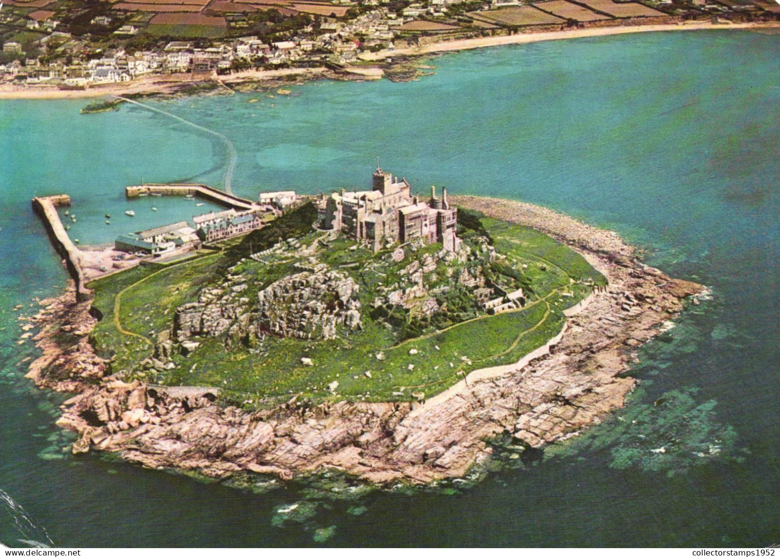 CORNWALL, ST MICHAEL'S MOUNT AND MARAZION, SEA, ISLAND, UNITED KINGDOM - St Michael's Mount