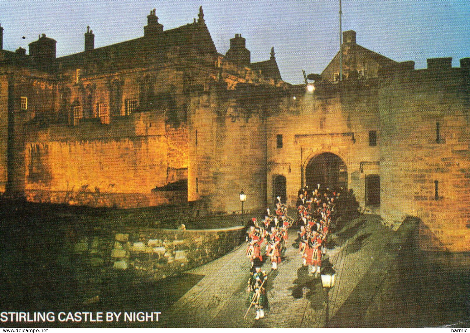 STIRLING CASTLE BY NIGHT, COULEUR  REF 10412 STM - Stirlingshire