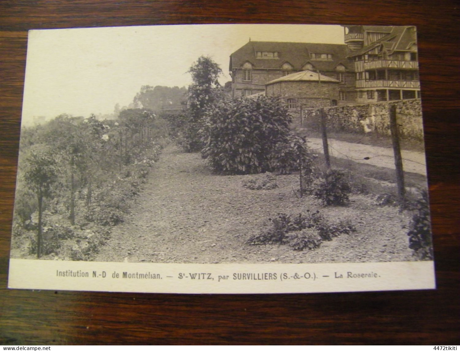 CPA - Survilliers (95) - Institution N.D. Notre Dame De Montmélian - St Witz - La Roseraie -1920 - SUP (HP 26) - Survilliers