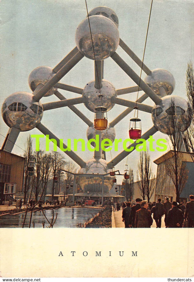 CPSM ATOMIUM EXPO 58  - Expositions Universelles