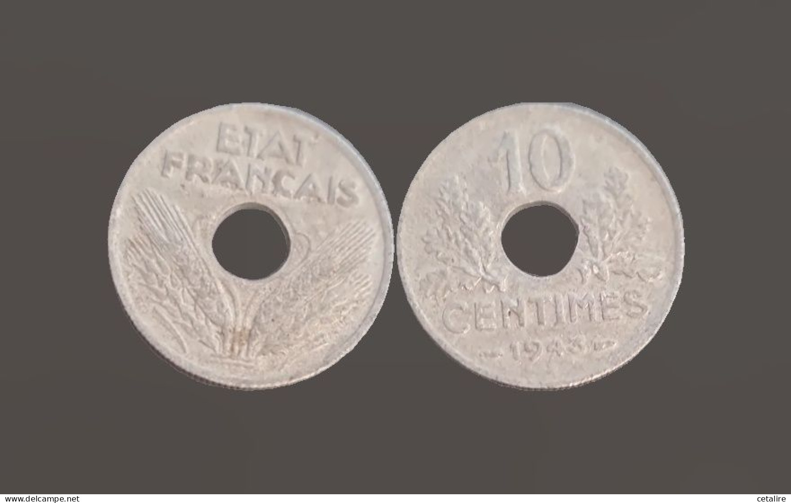 France 10 Francs 1943 SUP - 10 Centimes