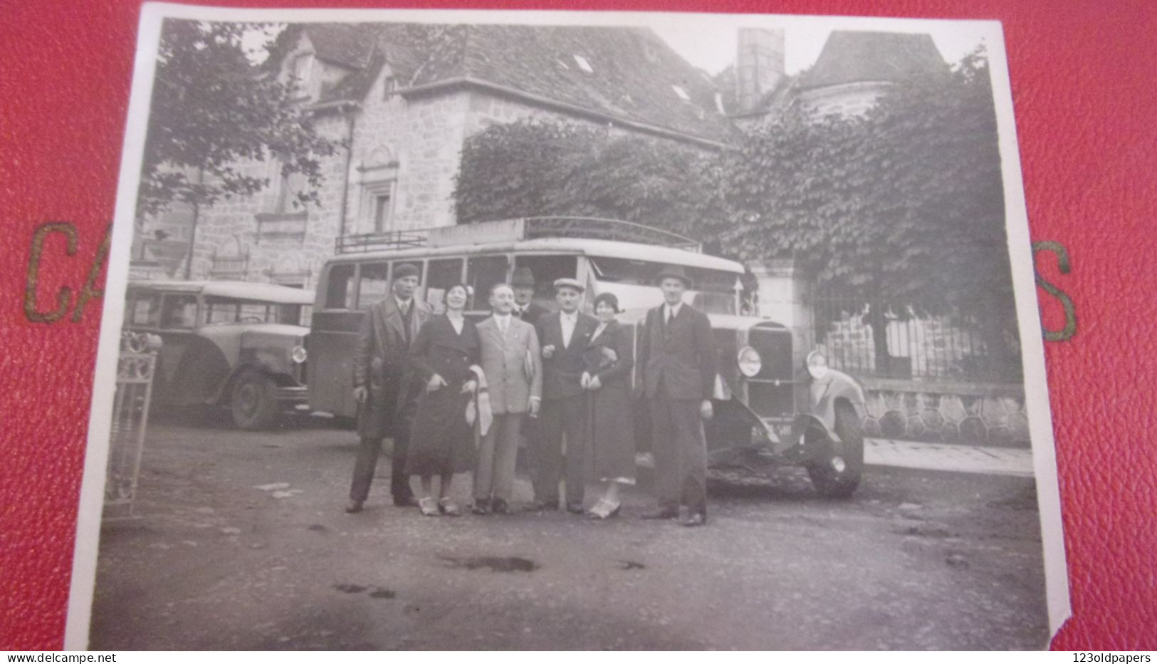 15 CANTAL  LIEU A IDENTIFIER BUS AUTOCAR PHOTO AMATEUR - Otros & Sin Clasificación