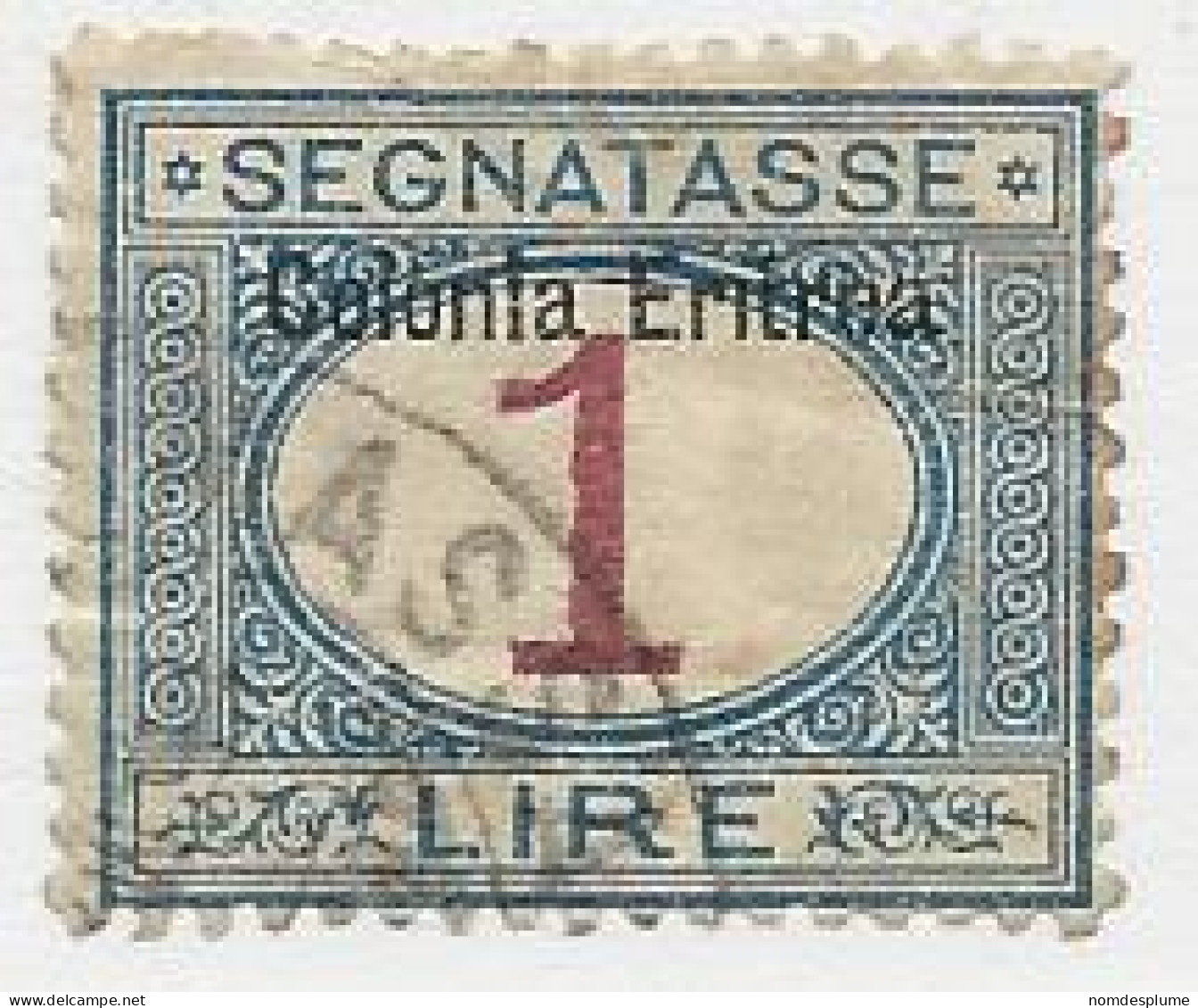 23901 ) Eritrea 1903 Posage Due - Erythrée
