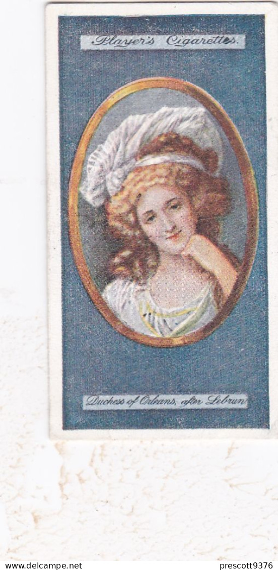 Miniatures 1923 - Players Cigarette Cards - 16 Duchess Of Orleans - Player's