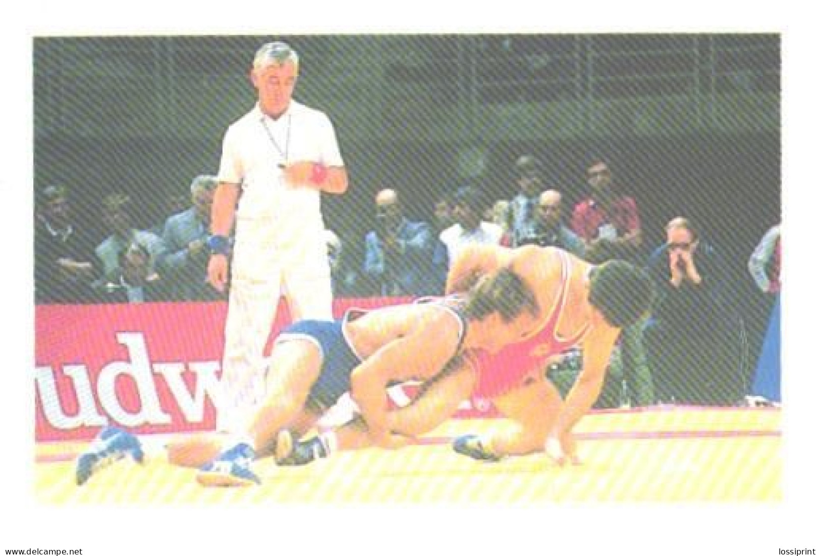 Pocket Calendar, Ukraine, Sport Calendar, Wrestling, 1989 - Small : 1981-90