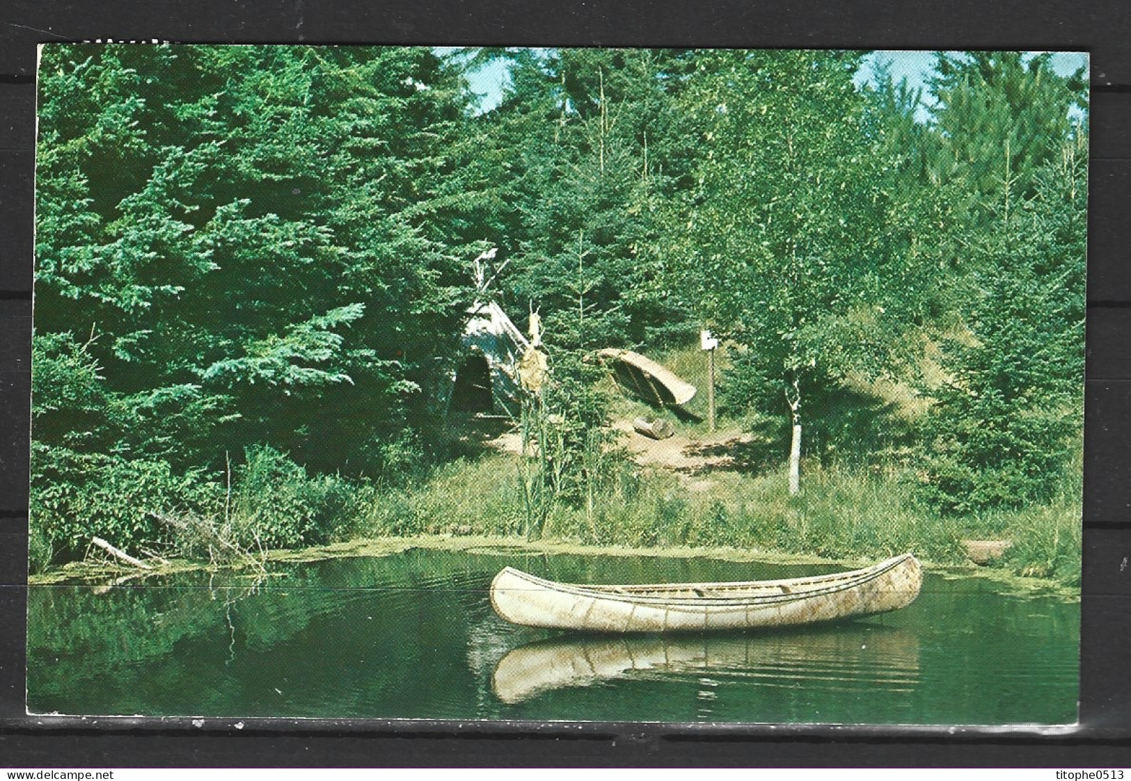 CANADA. Carte Postale écrite. Micmac Indian Village/Rocky Point. - Sonstige & Ohne Zuordnung