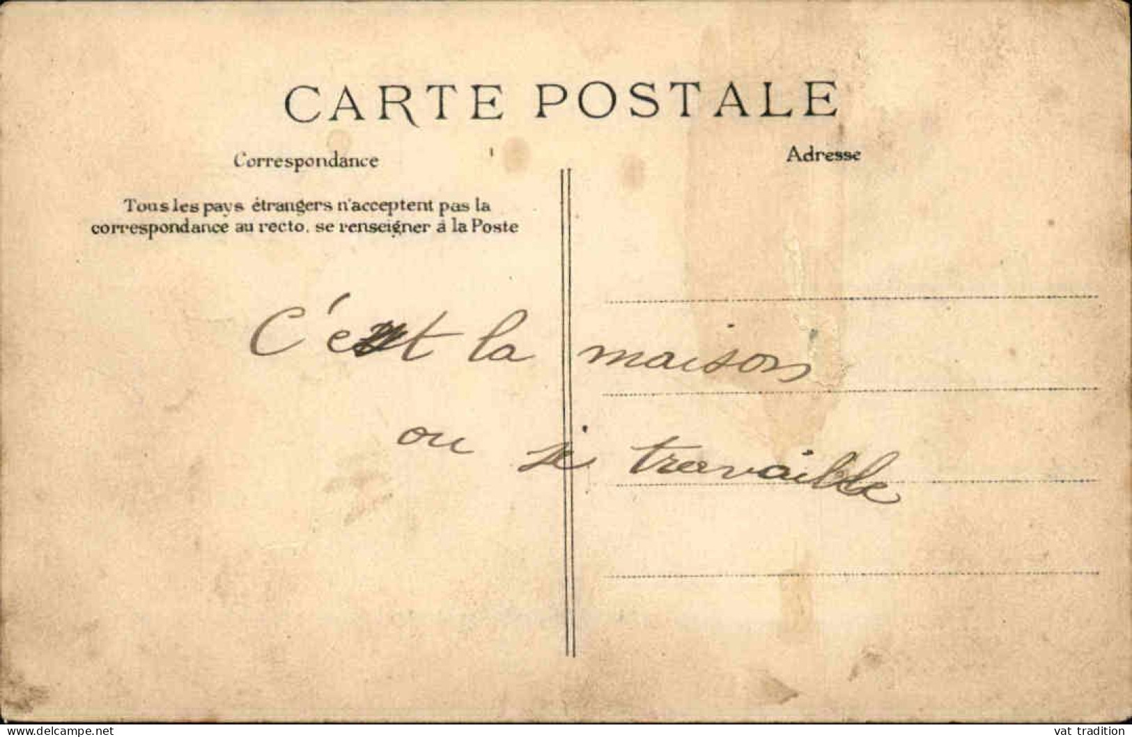 MÉTIERS  - Carte Postale D'un Stand De Vente/location De Voitures De Commerce - Maison Tri Blotto - Paris - L 146489 - Mercaderes