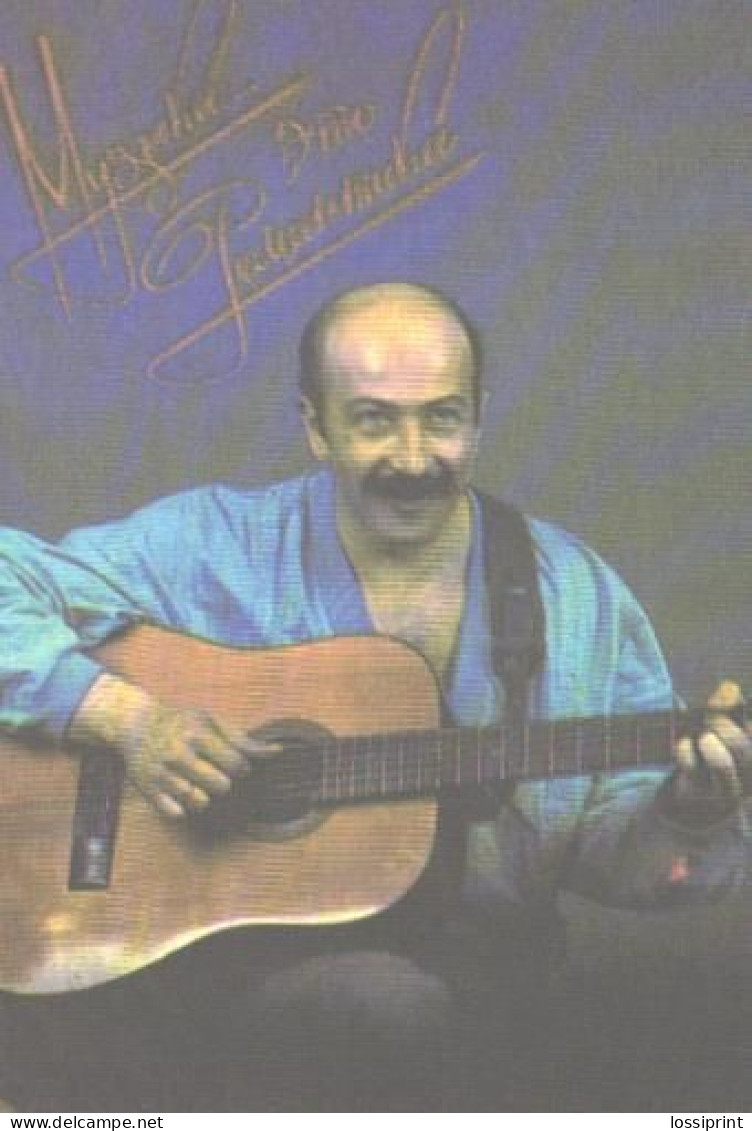 Pocket Calendar, Monolit, Man With Guitar, 1989 - Small : 1981-90