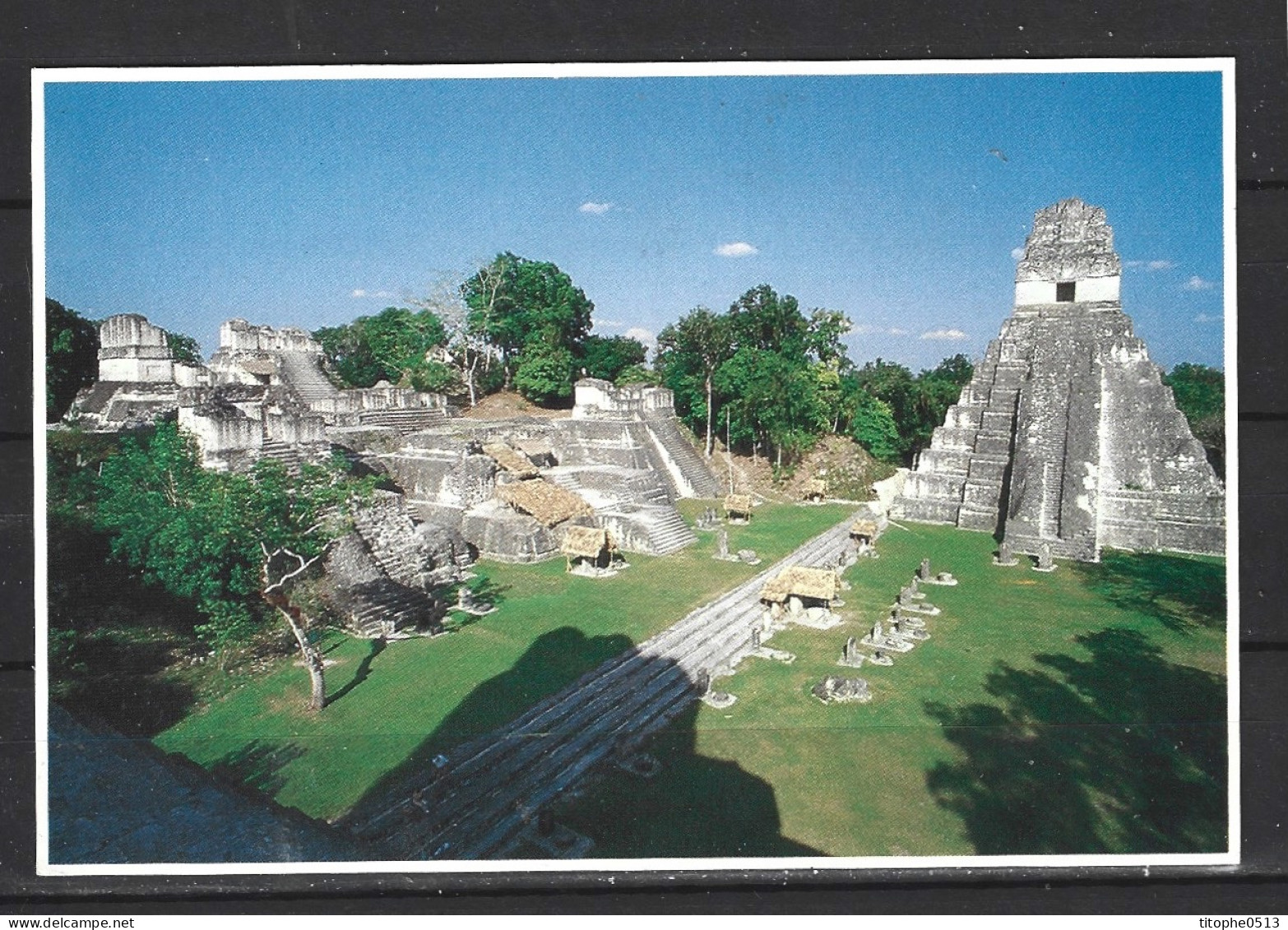 GUATEMALA. Carte Postale écrite En 2001. Site Archéologique D' Ikal. - Costa Rica