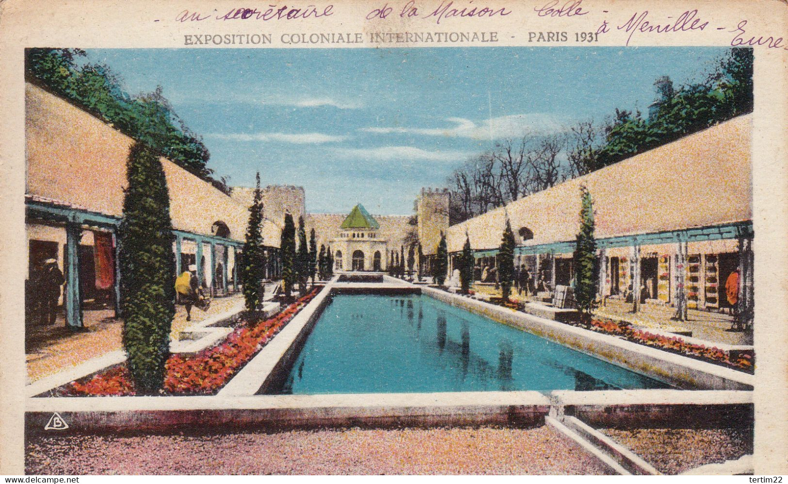 EXPOSITION COLONIALE INTERNATIONALE . PARIS 1931 .PAVILLON DU MAROC - Ausstellungen