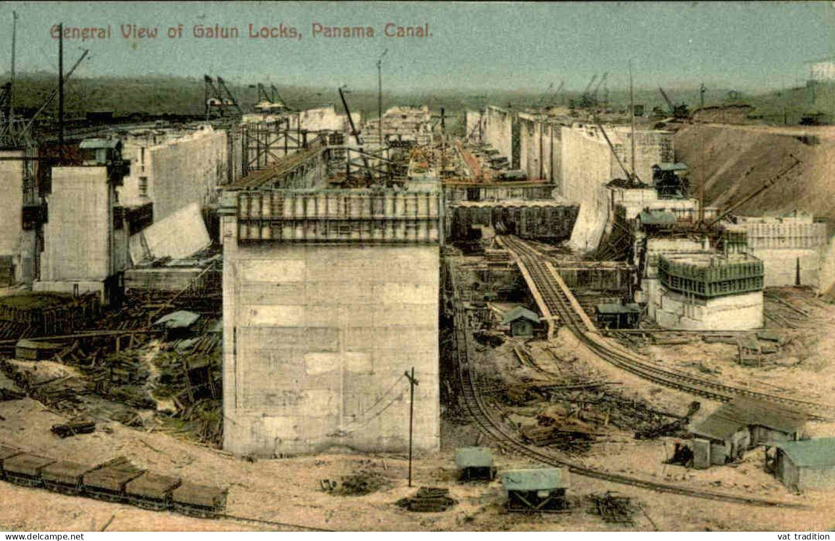 PANAMA - Carte Postale De La Construction Du Canal De Panama - L 146497 - Panama