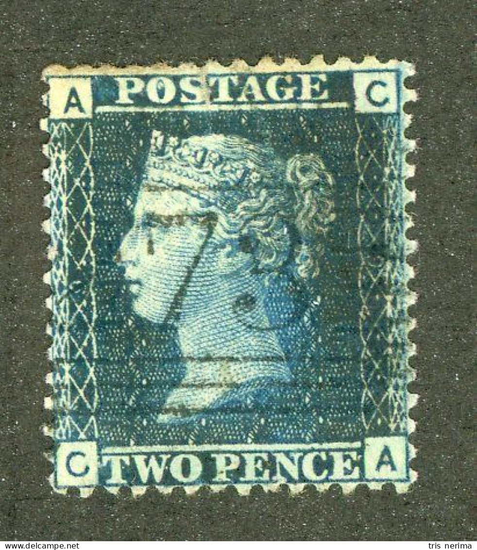 714 GBX GB 1858 Scott #29 Pl.9 Used (Lower Bids 20% Off) - Used Stamps