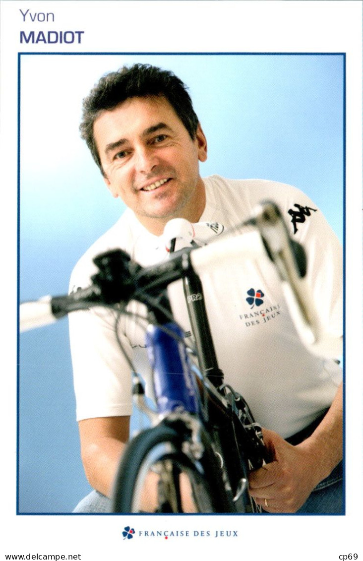 Carte Cyclisme Cycling サイクリング Format Cpm Equipe Cyclisme Pro Française Des Jeux 2007 Yvon Madiot Directeur Sportif Sup.E - Cycling