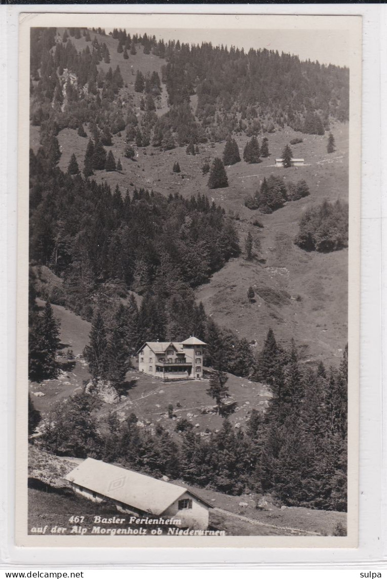 Alp Morgenholz Ob Niederurnen, Basler Ferienheim 1944 - Niederurnen