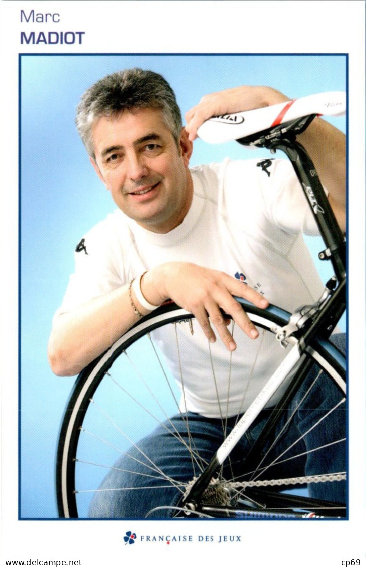 Carte Cyclisme Cycling サイクリング Format Cpm Equipe Cyclisme Pro Française Des Jeux 2007 Marc Madiot Directeur Sportif ..... - Radsport