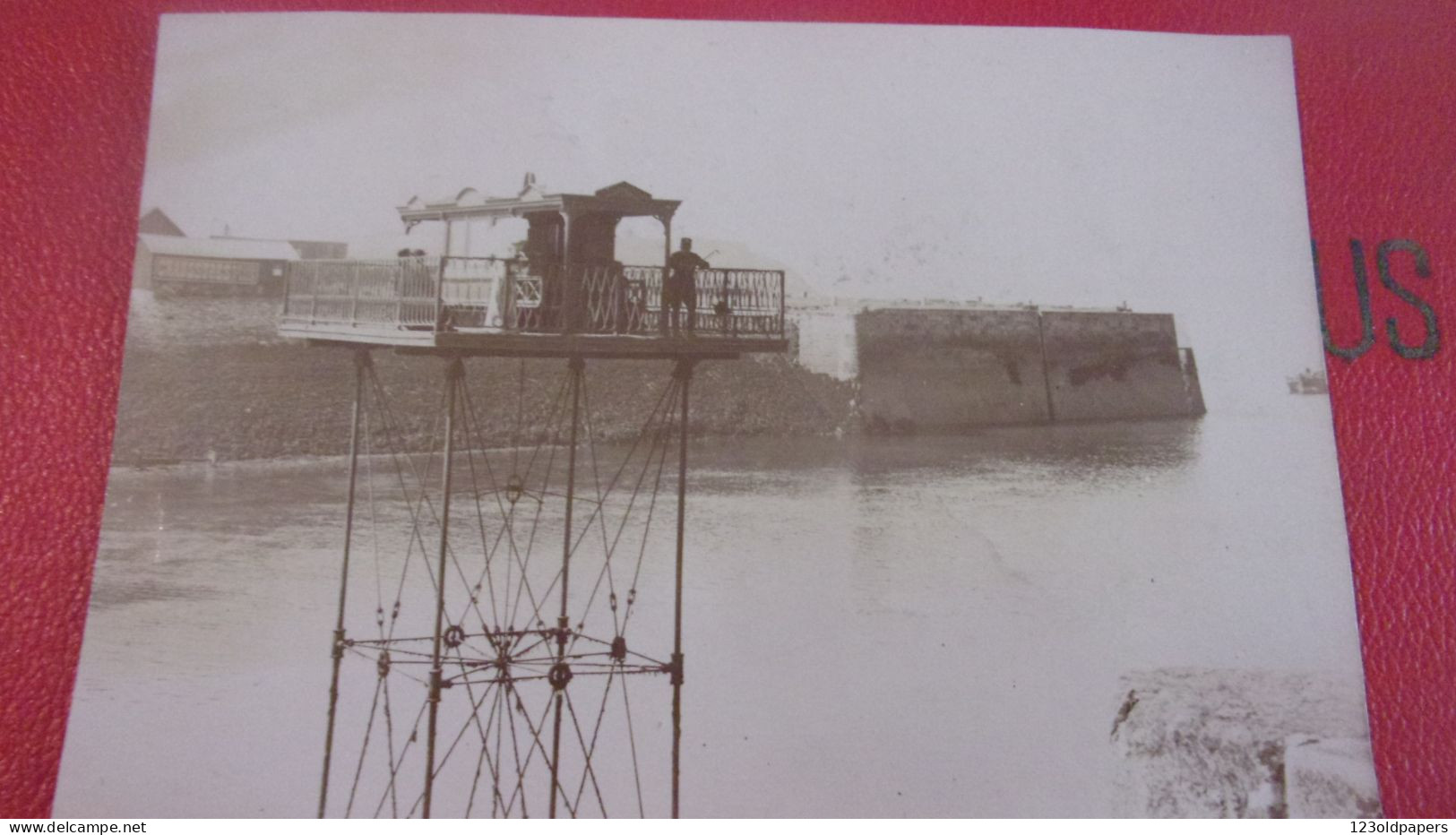 Photo  Snapshot -  DE 1902 SAINT MALO PONT ROULANT - Saint Malo