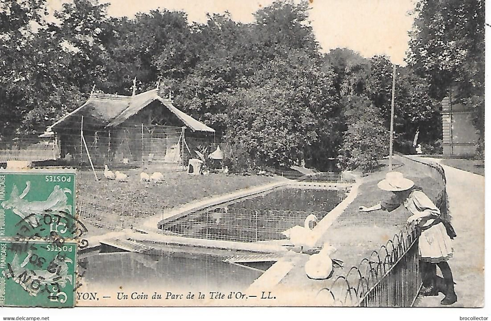 LYON ( 69 ) - Un Coin Du Parc De La Tête D' Or - Lyon 6