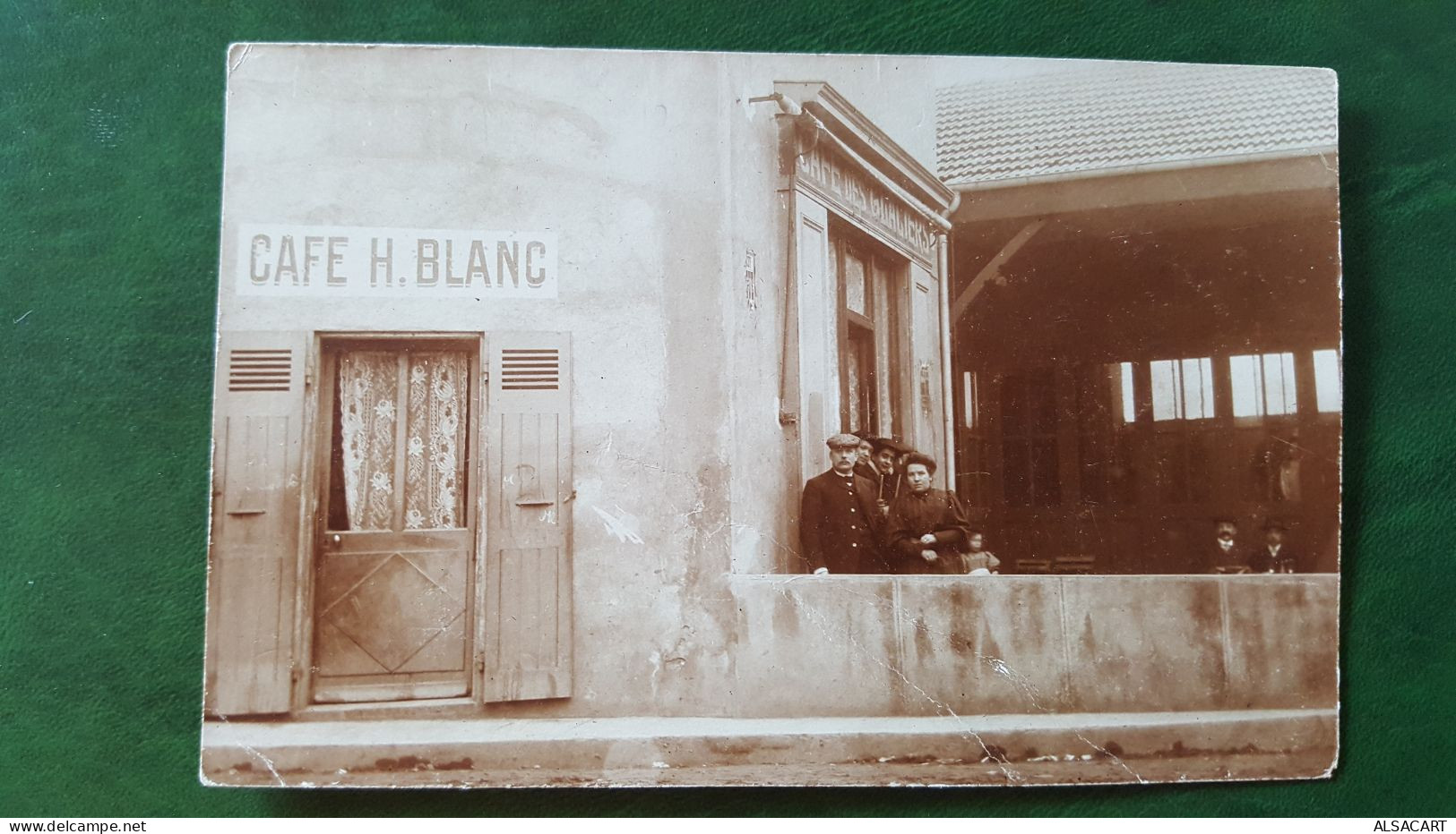 Carte Photo Café H BLANC - Cafes