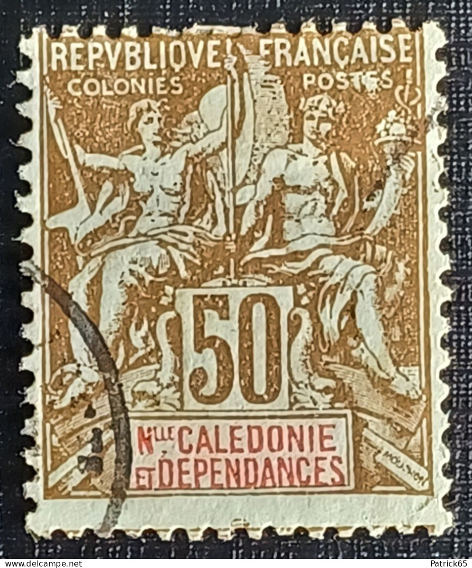 Nieuw Caledonié Jaar 1900 Yvert Nr.63 Used--Cancelled - Used Stamps