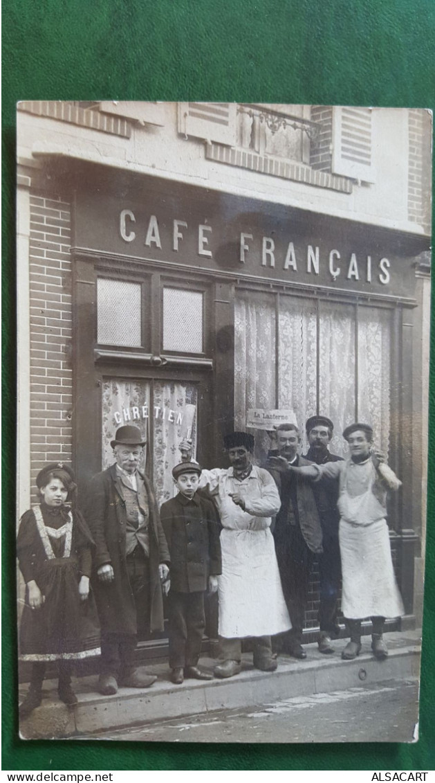 Carte Photo Café  Français , Chretien - Cafes