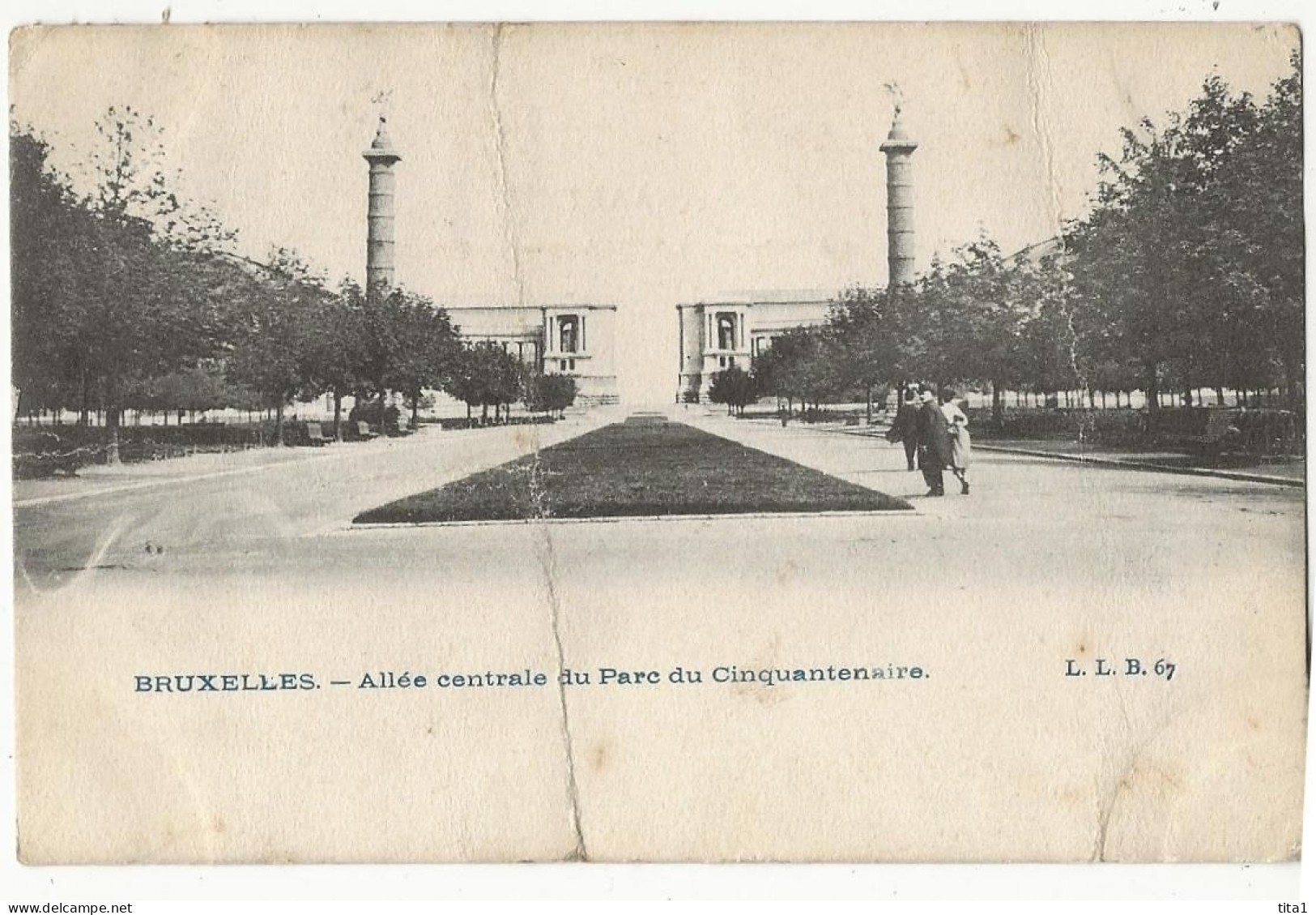 483 - Bruxelles - 15 Cartes - Loten, Series, Verzamelingen