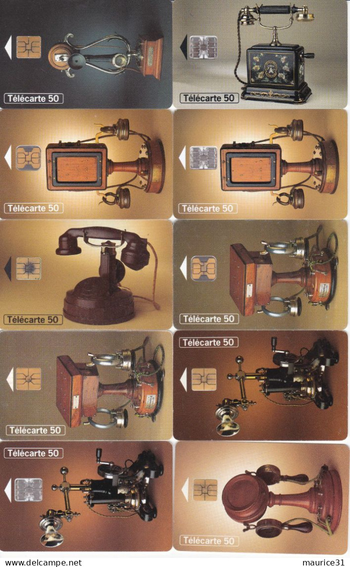 26 Télécartes Série Téléphone - Telefoon