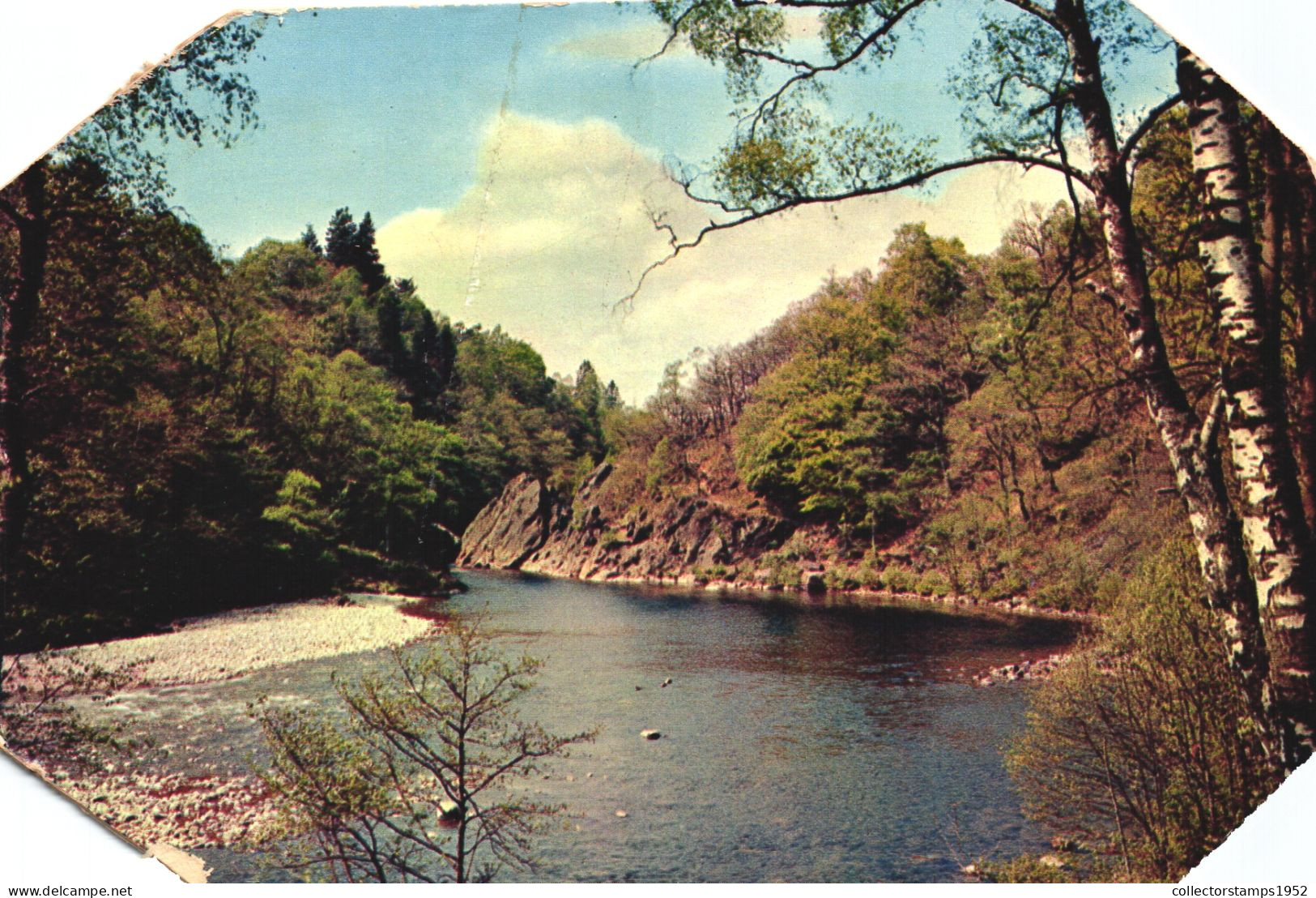 KINROSS-SHIRE, KILLIECRANKIE, RIVER GARRY, SCOTLAND - Kinross-shire