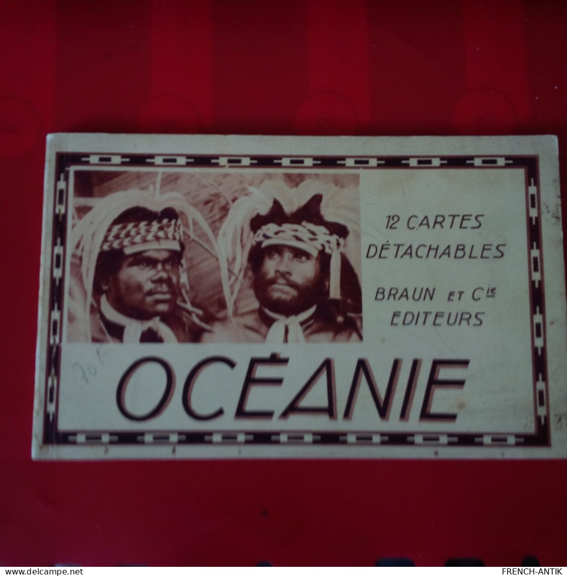 CARNET OCEANIE COMPLET 12 CARTES - Otros & Sin Clasificación