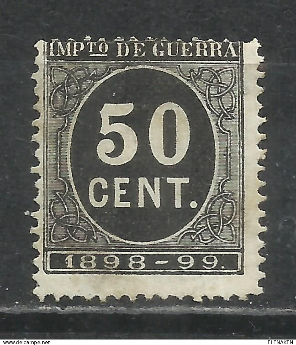 470B -SELLO IMPUESTO DE GUERRA FISCAL AÑO 1898-1898,PARA SUFRAGAR LAS COSTAS DE LAS GUERRAS EN ULTRAMAR.SPAIN REVENUE - War Tax