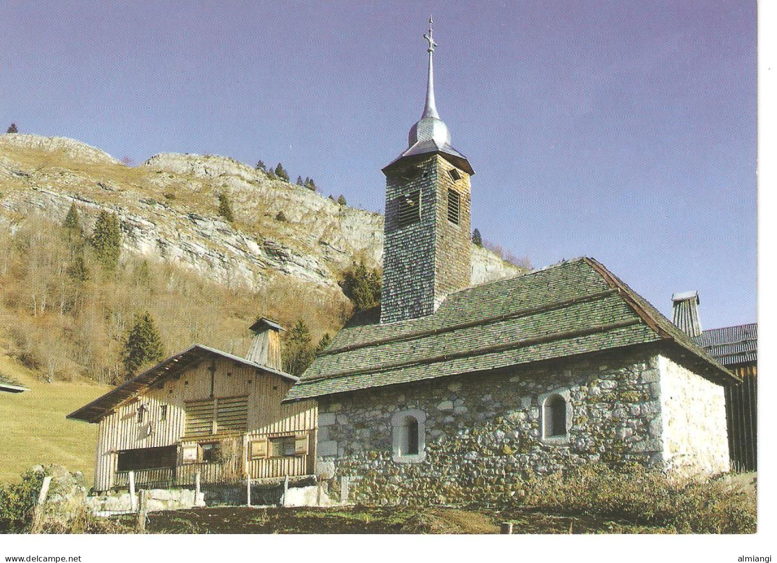 LE GRAND BORNAND, Village CHINAILLON - Son Clocher Typique - Le Grand Bornand