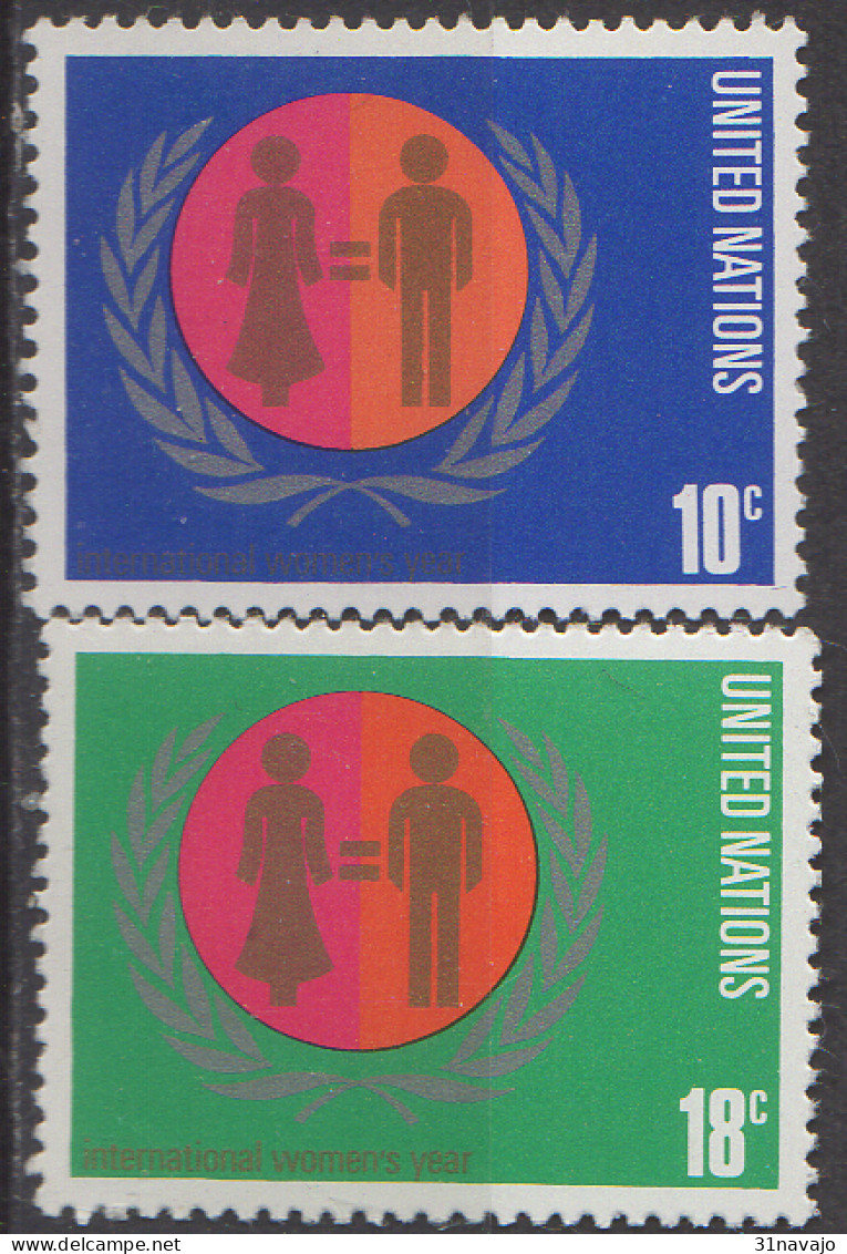 NATIONS UNIES (New York) - Année Internationale De La Femme - Unused Stamps