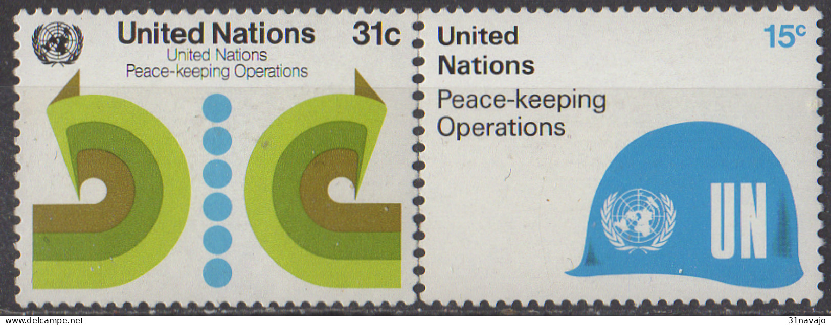 NATIONS UNIES (New York) - Opérations De Maintien De La Paix Des Nations Unies 1980 - Neufs