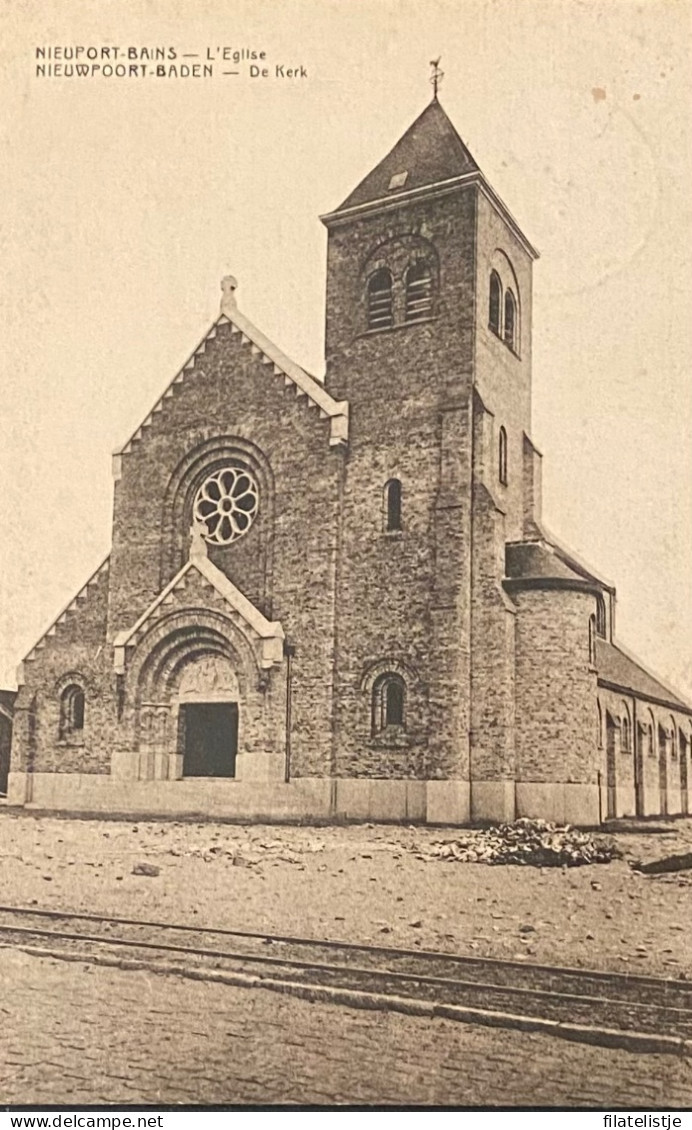 Nieuwpoort   De Kerk In Nieuwpoort-bad - Nieuwpoort