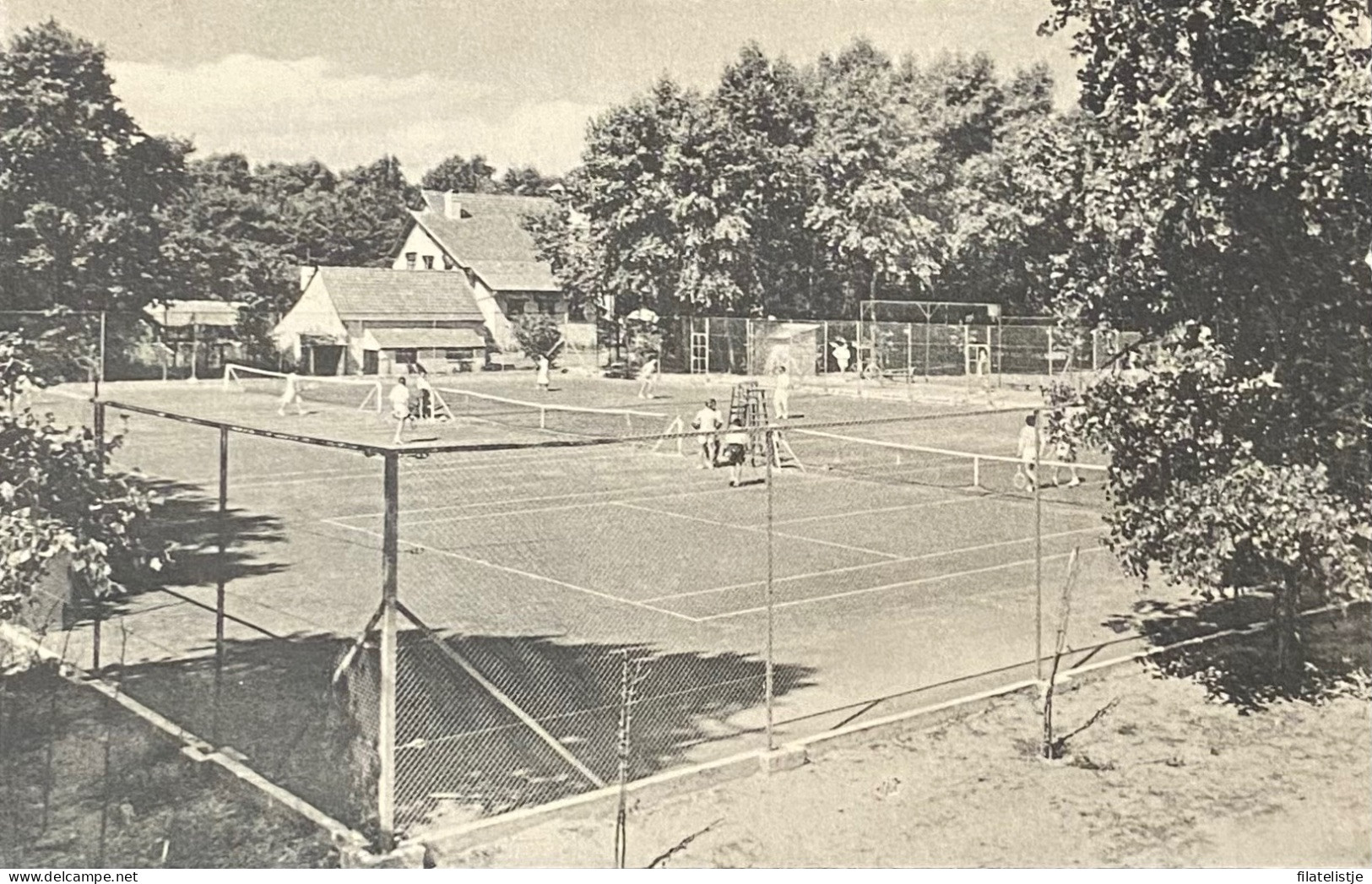 Nieuwpoort   De Tennis In Nieuwpoort - Bad - Nieuwpoort