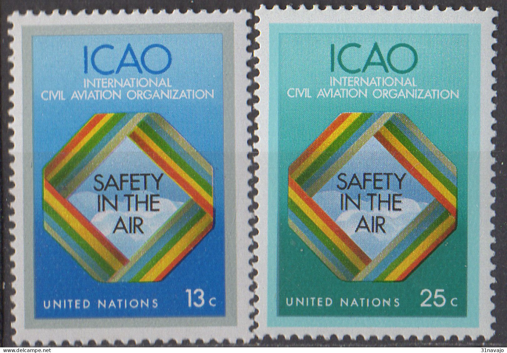 NATIONS UNIES (New York) - Sécurité Aérienne: Organisation De L'Aviation Civile Internationale - Neufs