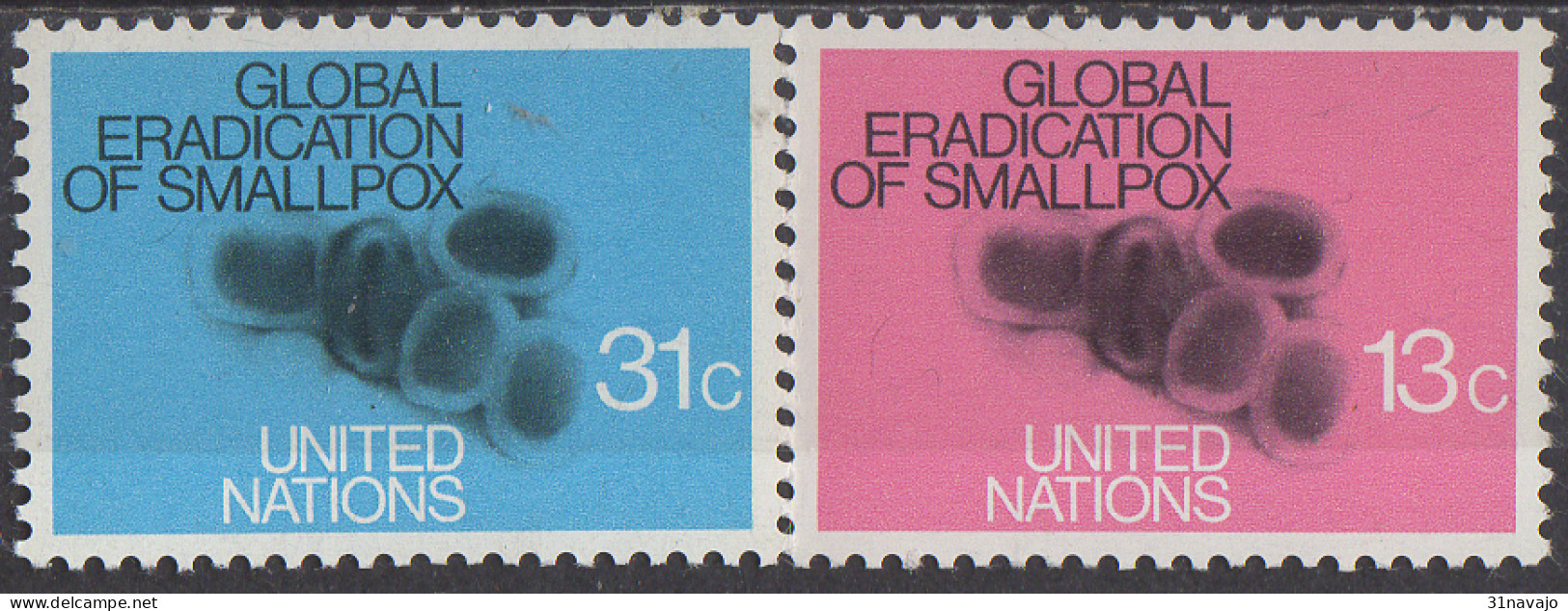 NATIONS UNIES (New York) - Éradication Mondiale De La Variole - Unused Stamps