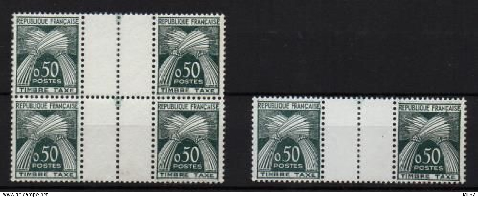 Francia (Tasas) Nº 93. - 1960-.... Mint/hinged